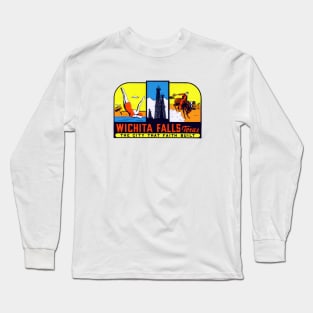 Vintage Wichita Falls Texas Long Sleeve T-Shirt